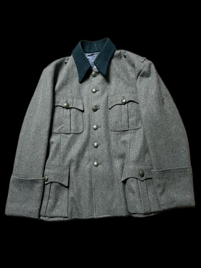 WW2 GERMAN SS OFFICER'S TUNIC (STRIPPED)