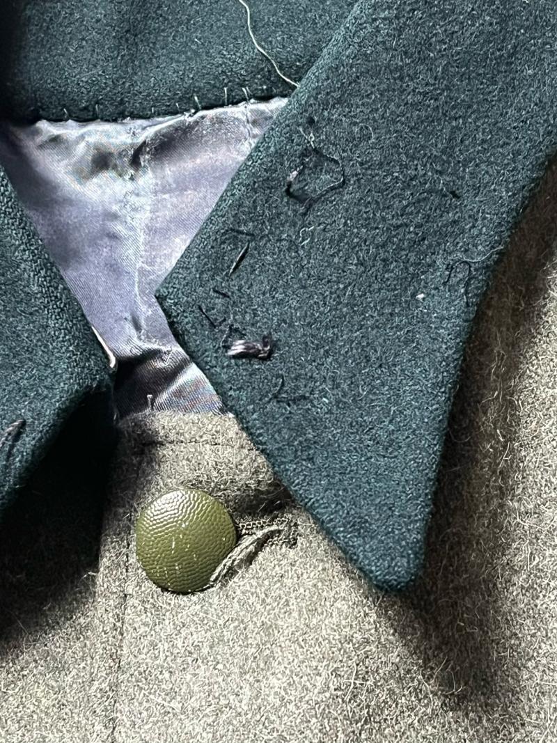 WW2 GERMAN SS OFFICER'S TUNIC (STRIPPED)