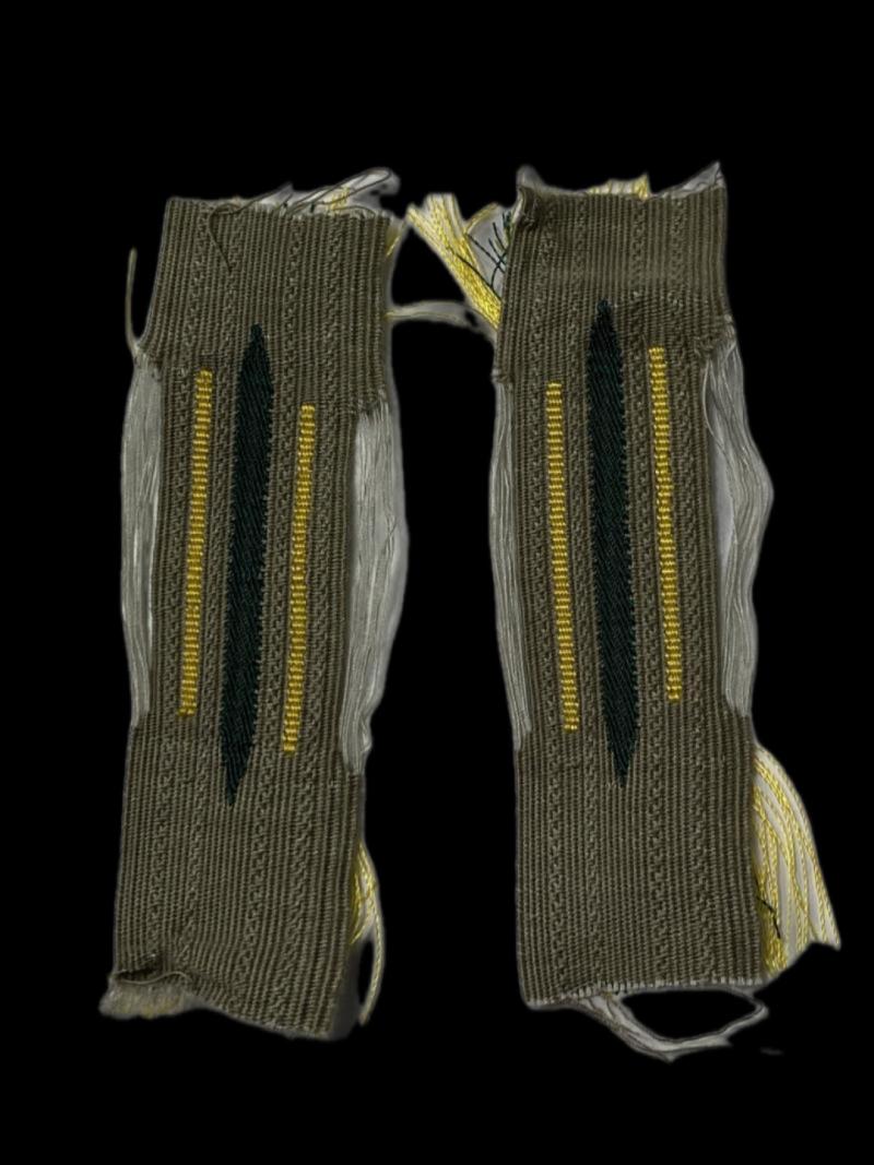REPRODUCTION WW2 GERMAN ARMY SIGNALS COLLAR TABS