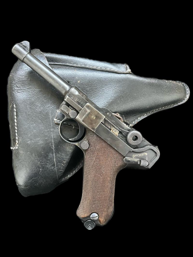 DEACTIVATED WW1 GERMAN 1917 DATED LUGER (NEW EU DEACTIVATION)