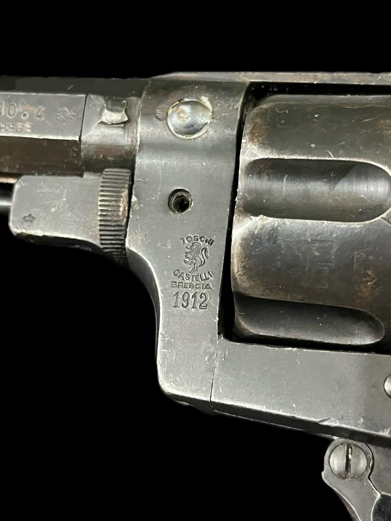 DEACTIVATED ITALIAN BODEO MODEL 1889 REVOLVER (NEW EU DEACTIVATION)