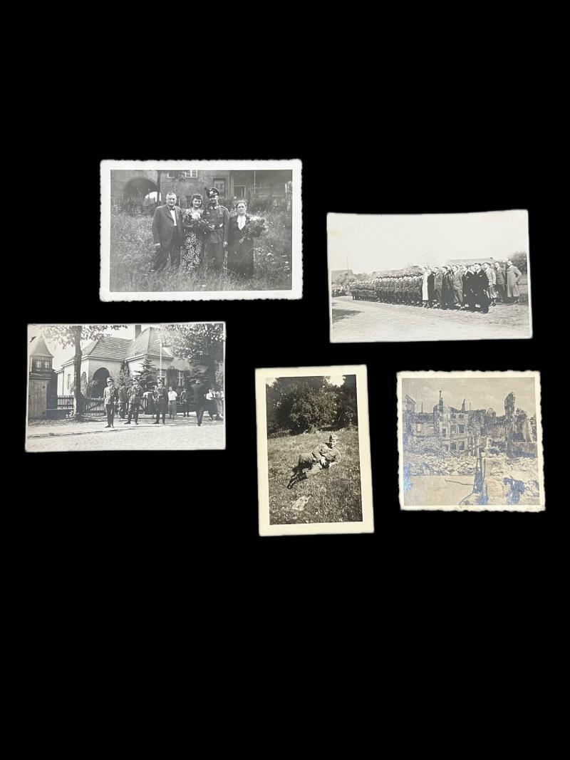 (was £15) 5 X WW2 GERMAN PICTURES