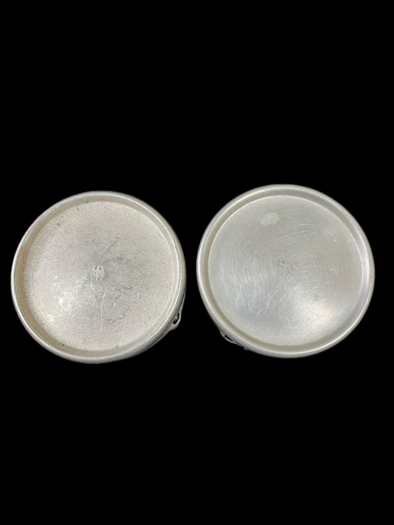 GERMAN ALUMINIUM BUTTER DISH