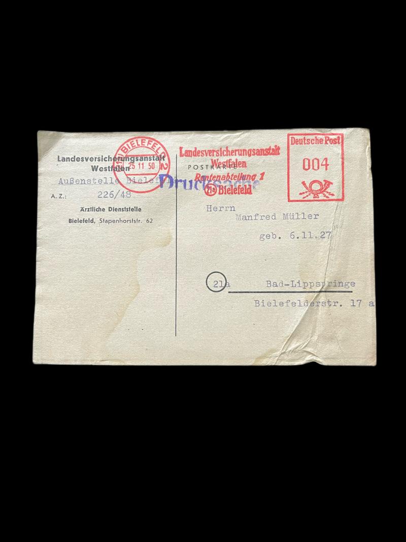 GERMAN LETTER