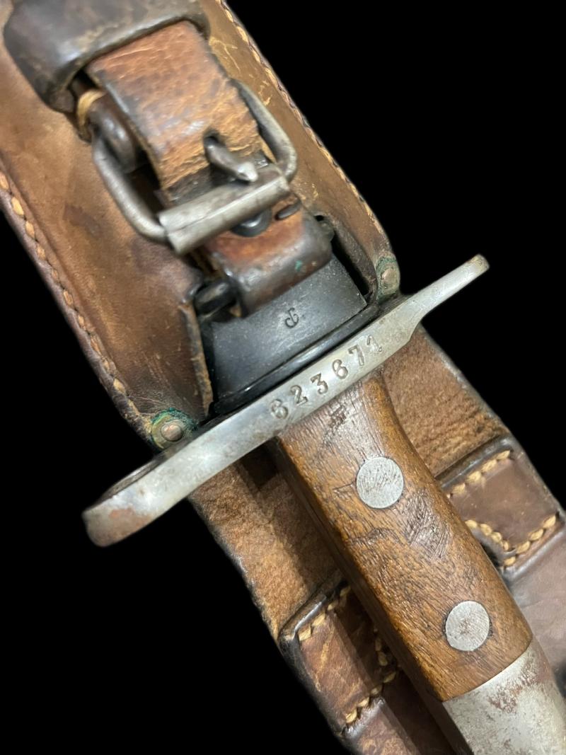 SWISS SCHMIDT RUBIN M1889 BAYONET