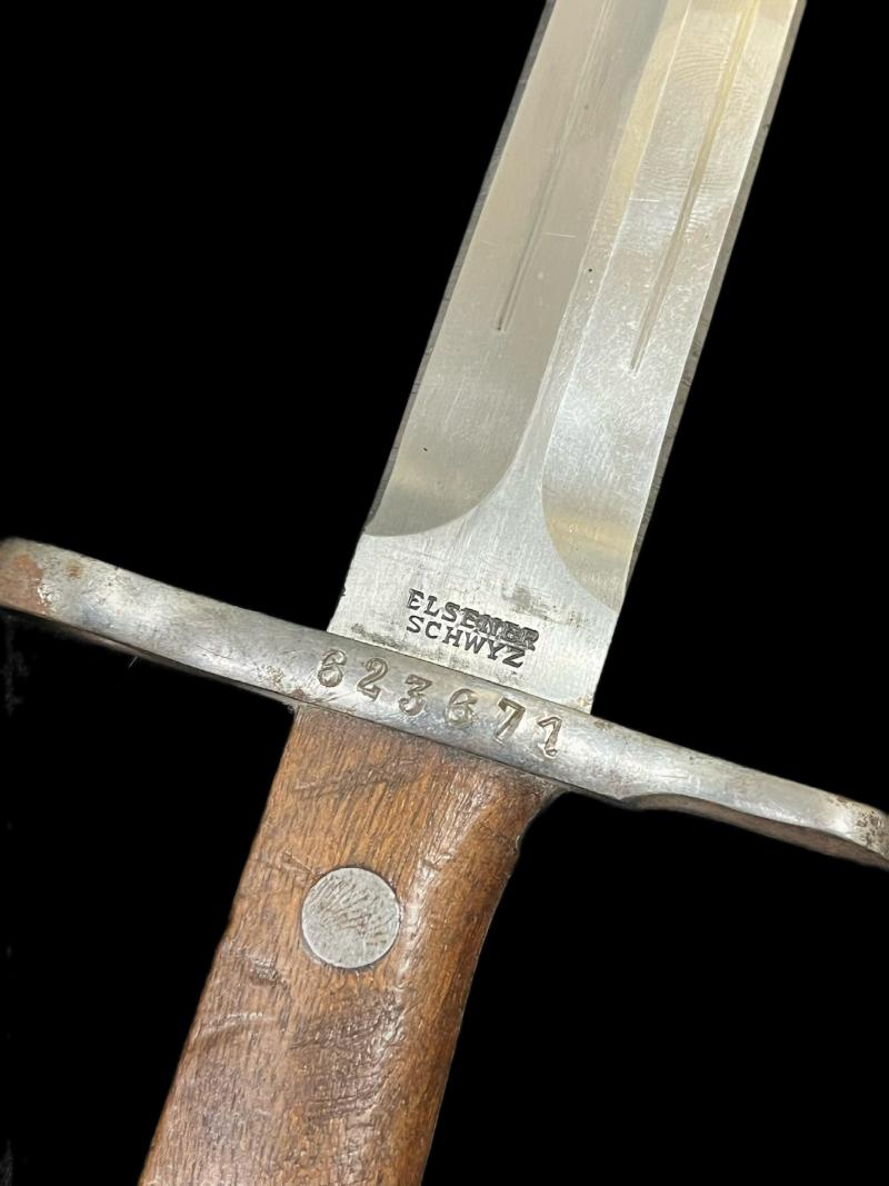 SWISS SCHMIDT RUBIN M1889 BAYONET