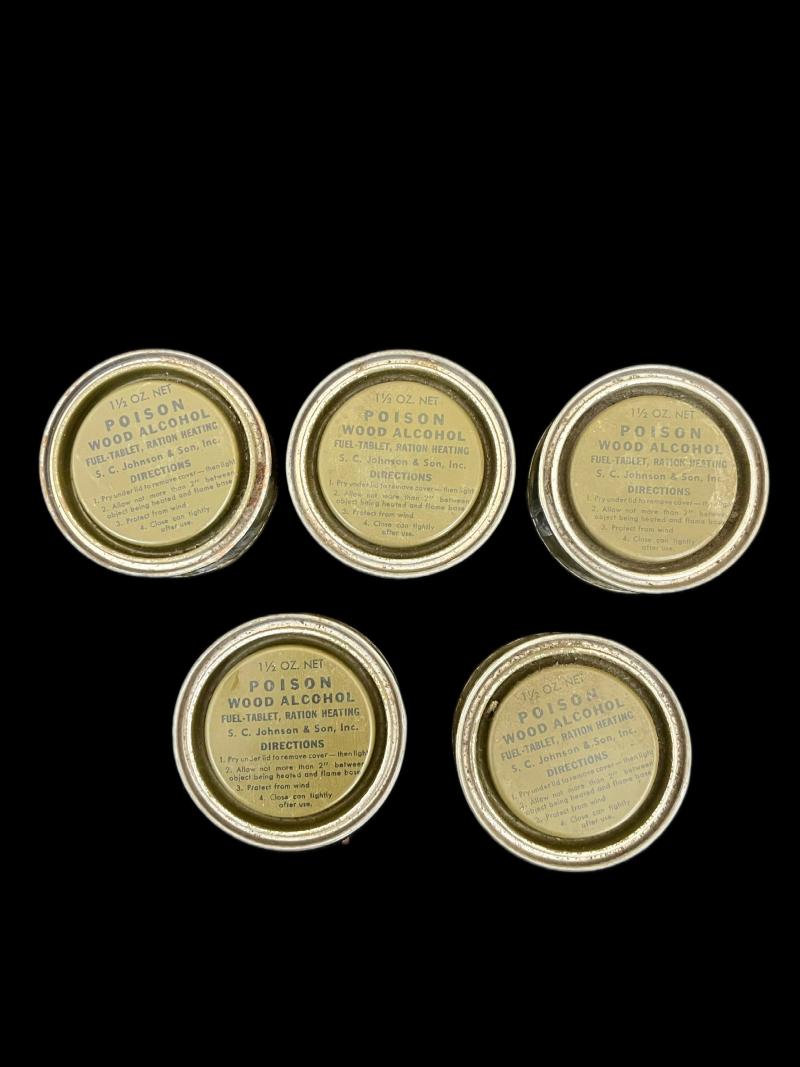 WW2 U.S. POISON WOOD ALCOHOL TIN (ONE ONLY)
