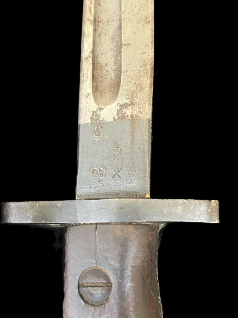 WW1 1907 PATTERN 1917 DATED SANDERSON SMLE BAYONET