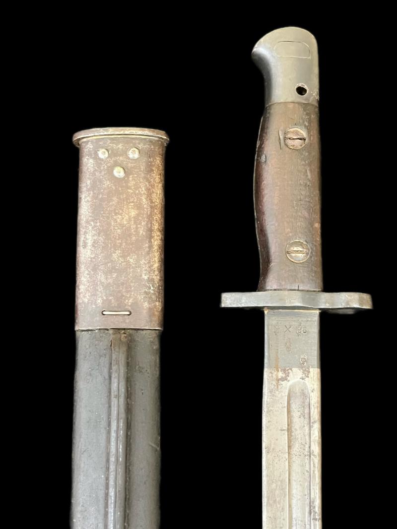 WW1 1907 PATTERN 1917 DATED SANDERSON SMLE BAYONET