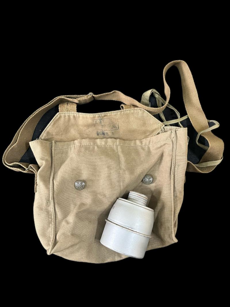 CZECH GAS MASK BAG AND FILTER