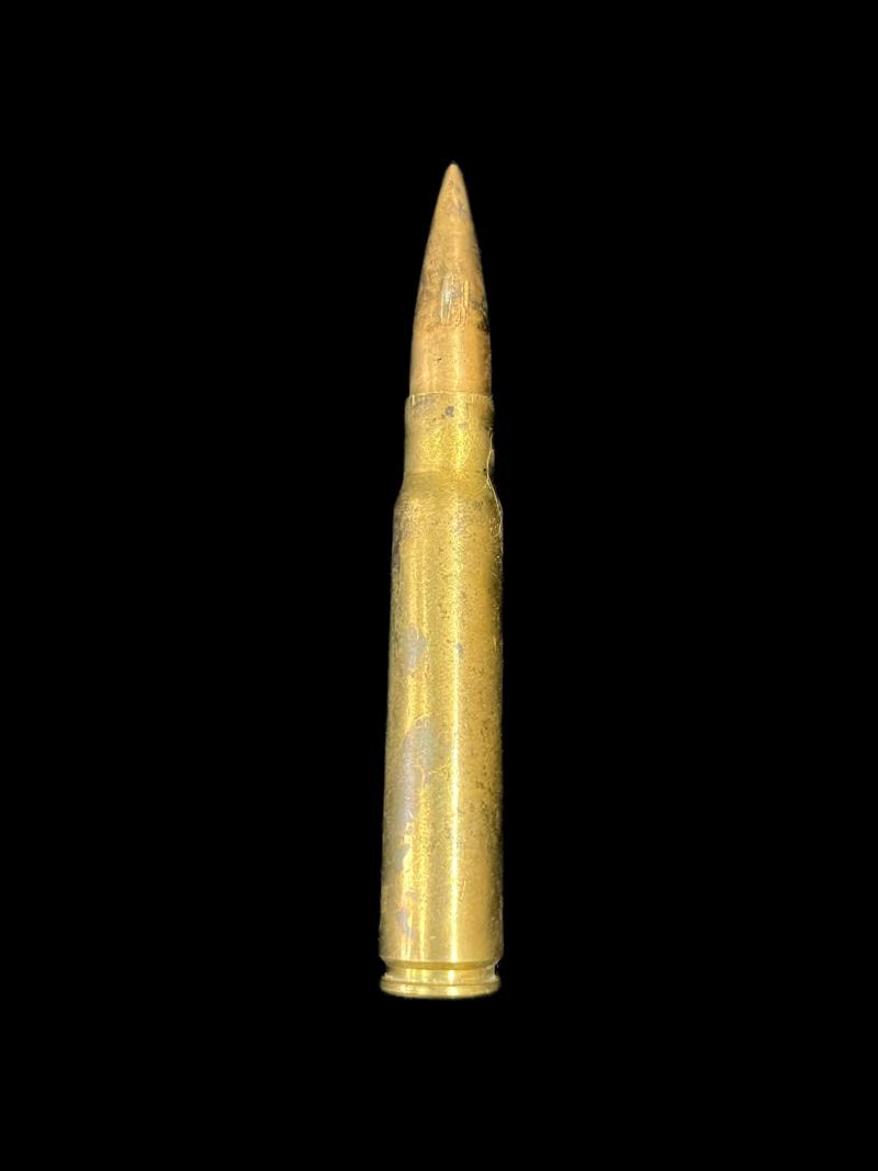WW2 GERMAN 7.92 UNSTRUCK ROUND (INERT)