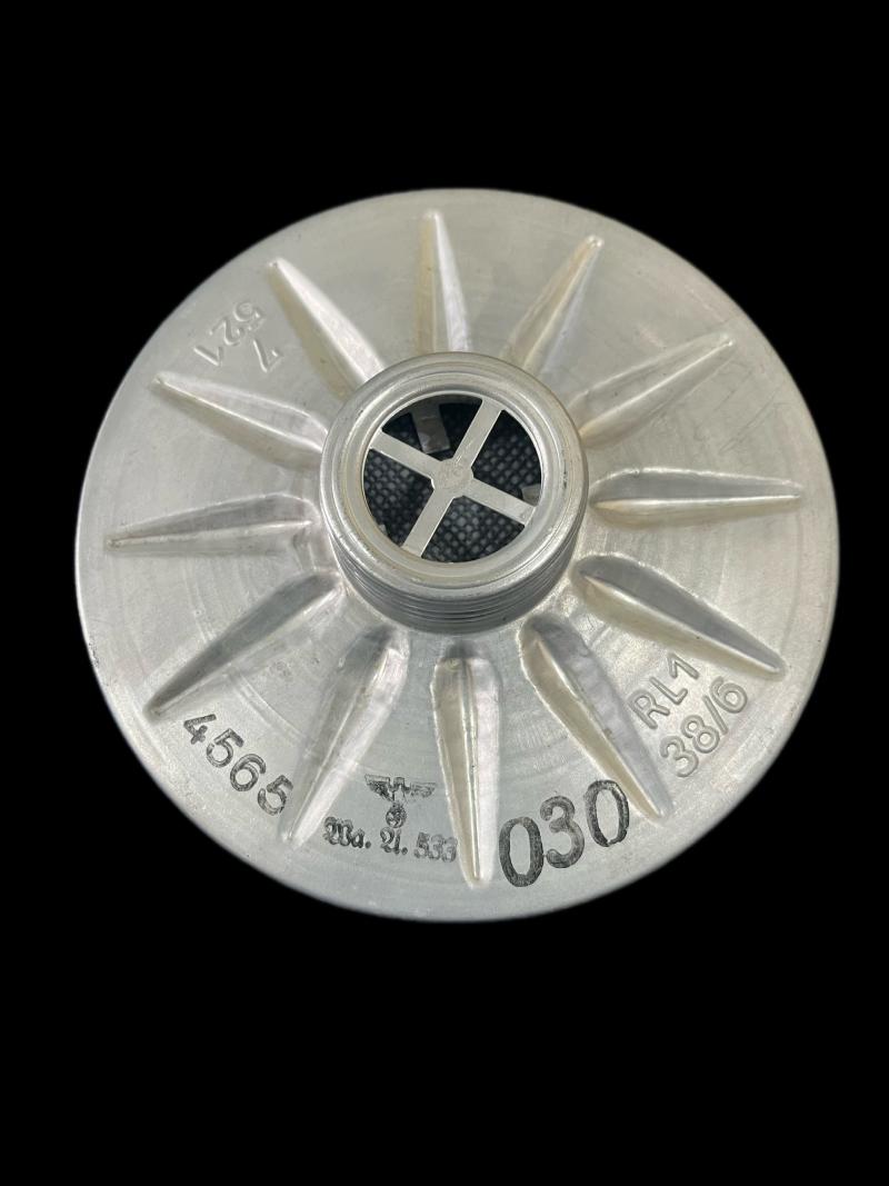 WW2 GERMAN GAS MASK FILTER