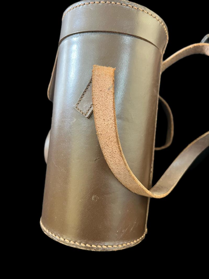 WW2 BRITISH AVON GAS MASK AND TUBE