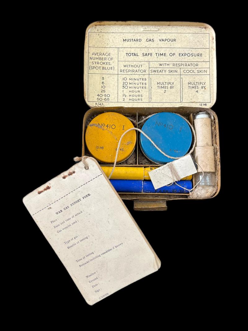 WW2 BRITISH DETECTOR,VAPOUR POCKET MK.II KIT
