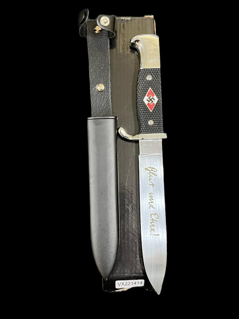 REPRODUCTION WW2 GERMAN HITLER YOUTH KNIFE