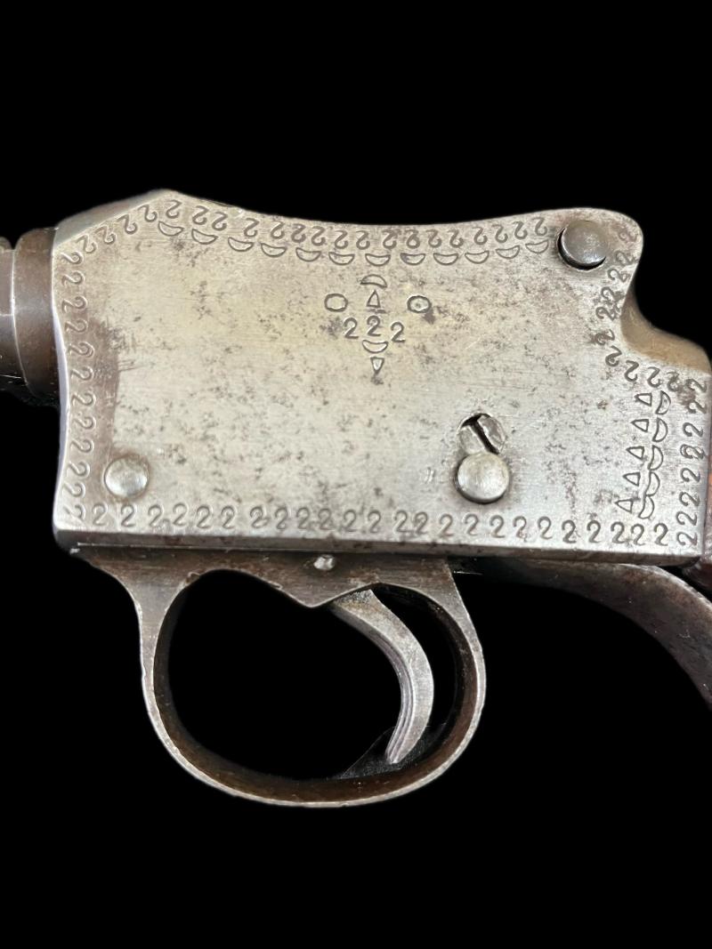 DEACTIVATED AFGHANISTAN CONVERTED MARTINI HENRY TYPE PISTOL