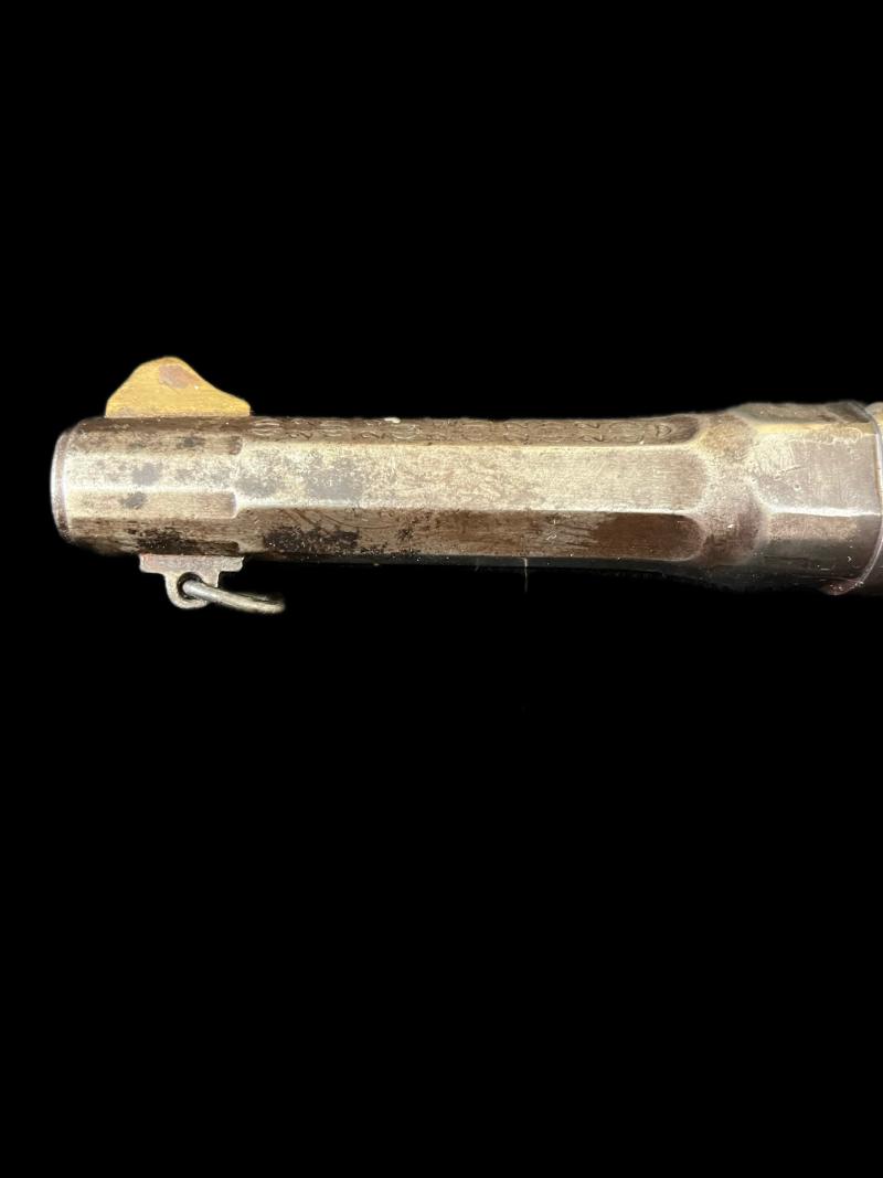 DEACTIVATED AFGHANISTAN CONVERTED MARTINI HENRY TYPE PISTOL