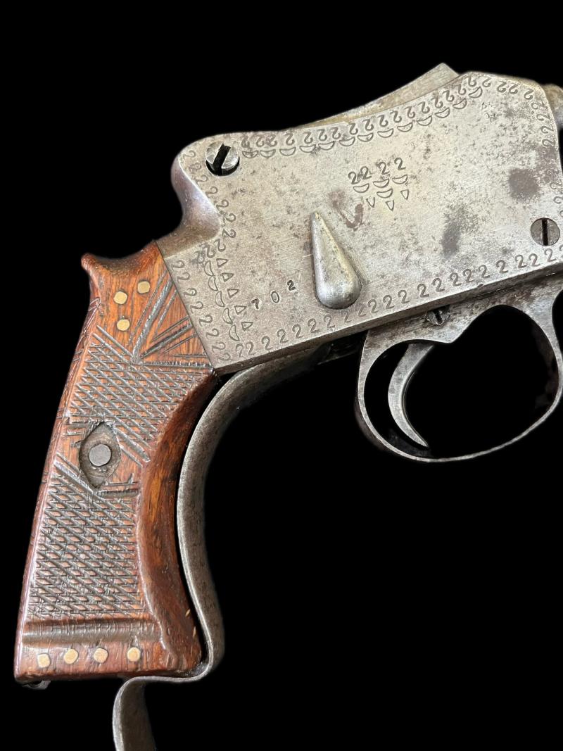 DEACTIVATED AFGHANISTAN CONVERTED MARTINI HENRY TYPE PISTOL