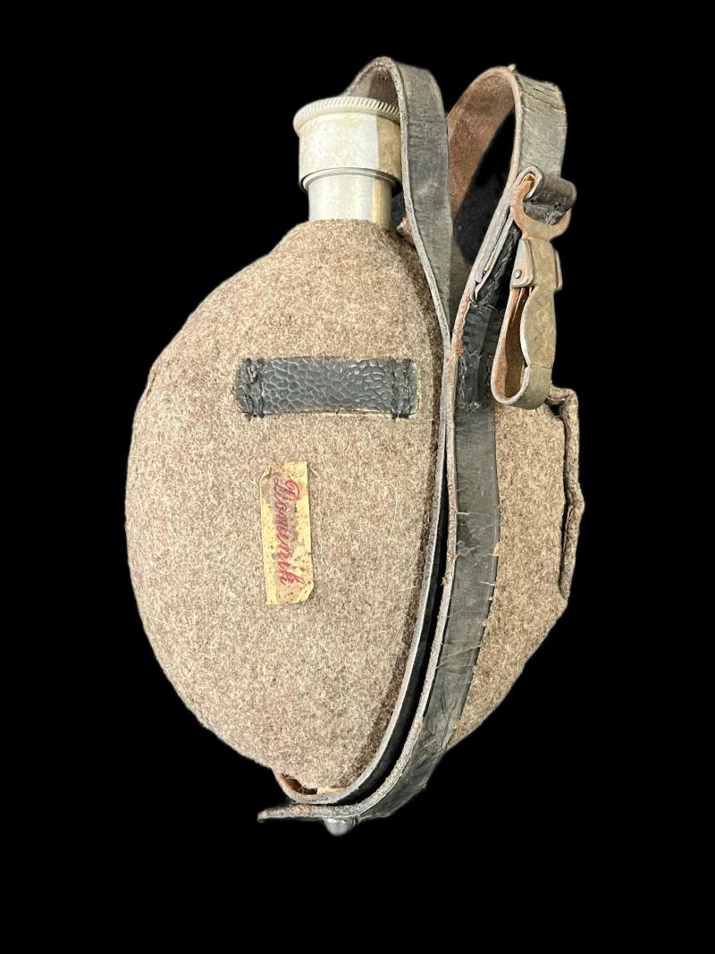 WW2 GERMAN WATER BOTTLE (NAMED)