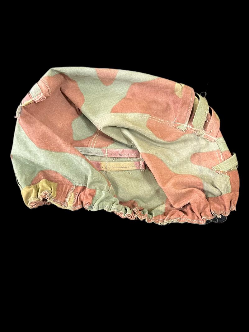 POST WAR MADE ORIGINAL ITALIAN CAMO GERMAN HELMET COVER