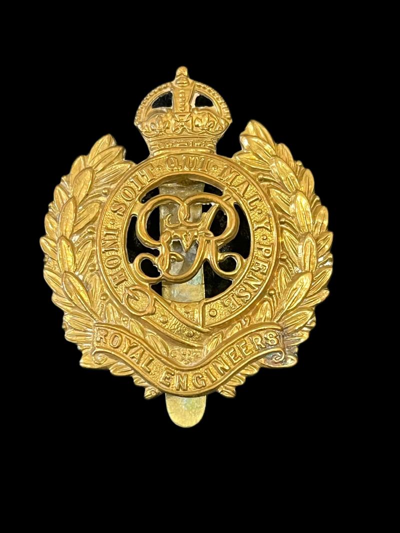 WW2 ROYAL ENGINEERS CAP BADGE