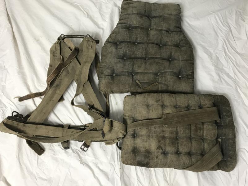 RARE WW2 GERMAN 81MM MORTAR CARRY BACK SET