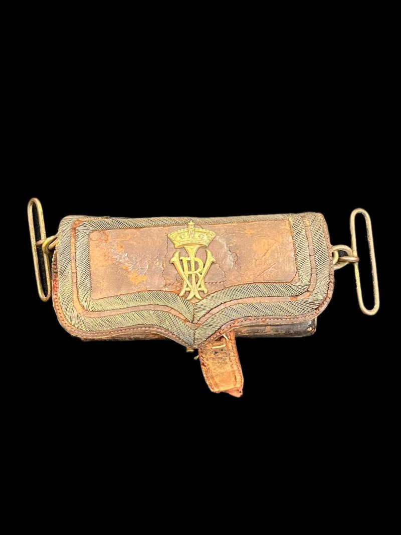 VICTORIAN OFFICER'S AMMO POUCH