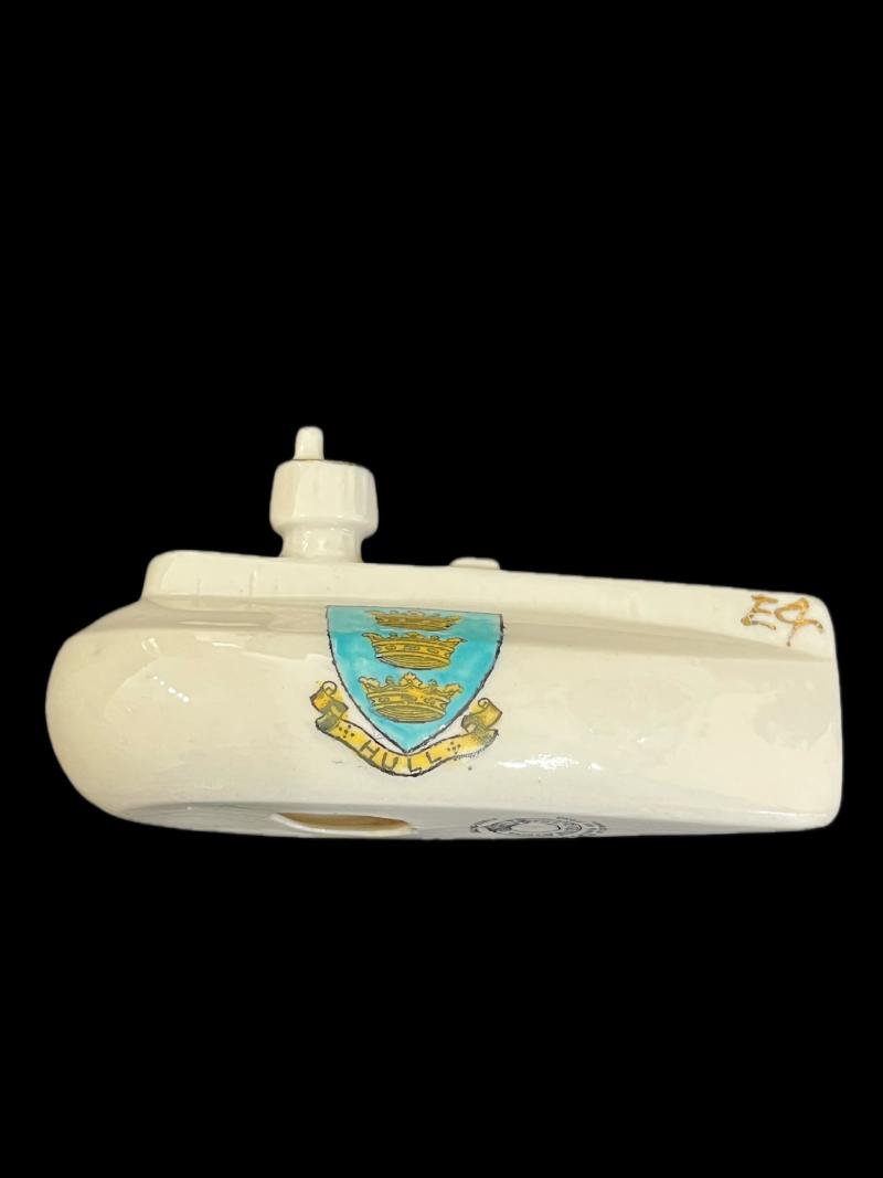 CORONA CHINA OF A SUBMARINE (HULL)