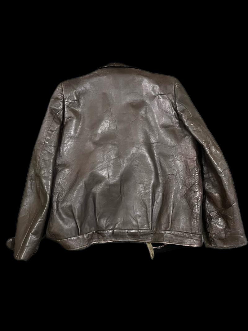 EARLY POST WAR GERMAN LEATHER JACKET (CONSIGNMENT)