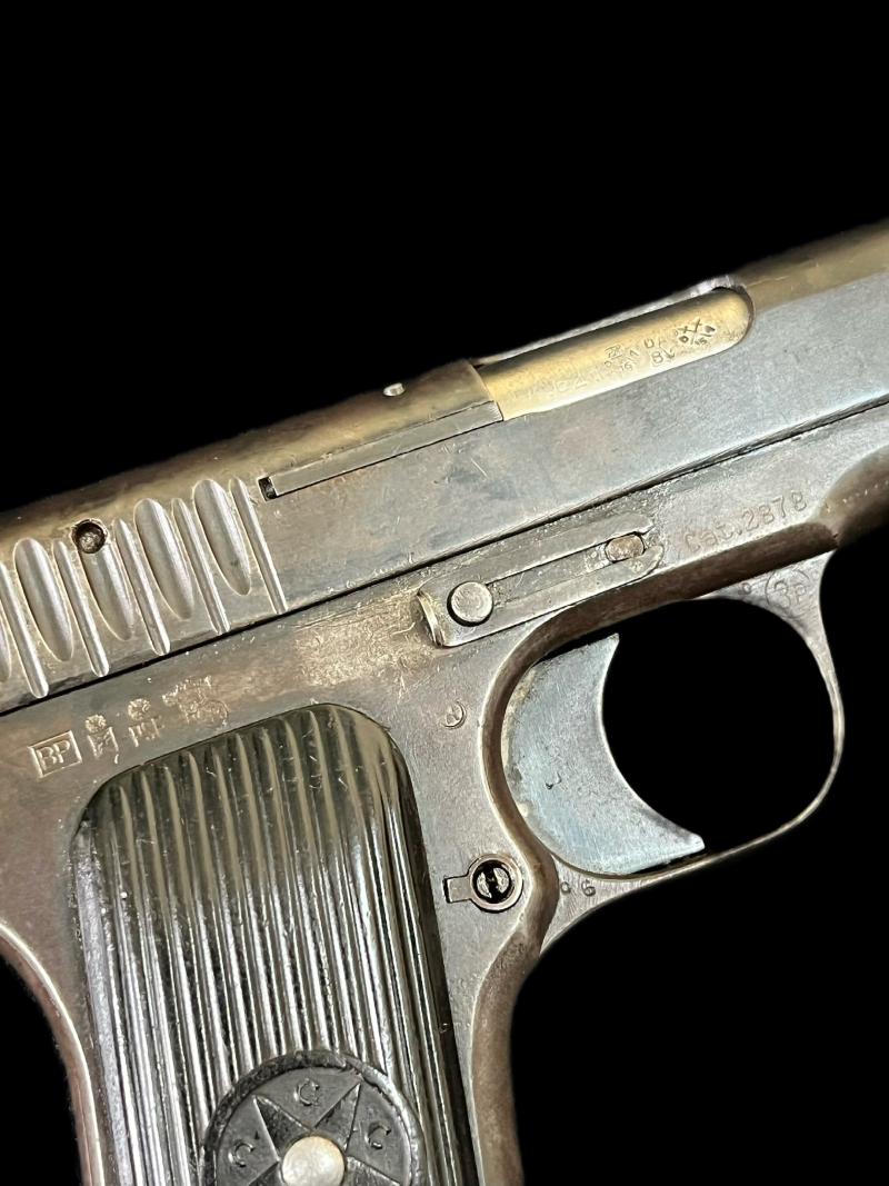 DEACTIVATED WW2 SOVIET TOKAREV TT30 7.62 PISTOL (EU DEACTIVATION)