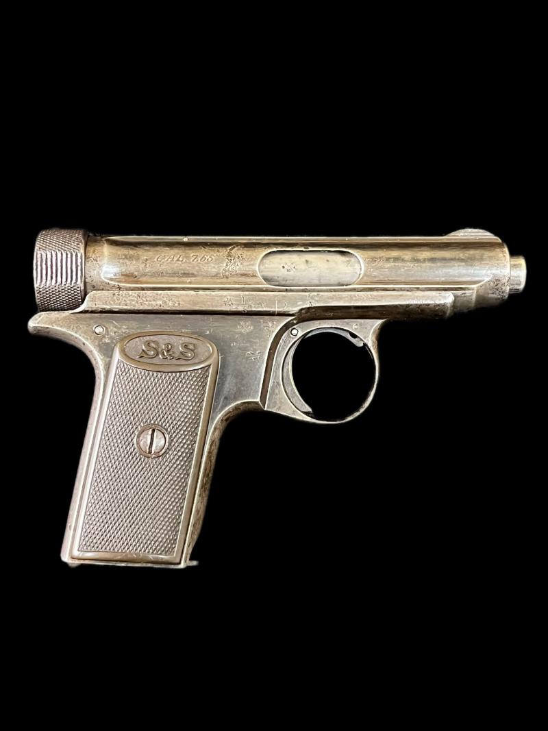 DEACTIVATED WW1 SAUER & SOHN M1913 PISTOL (OLD SPEC)