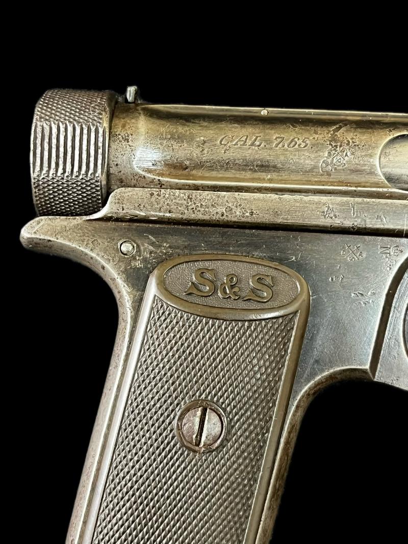 DEACTIVATED WW1 SAUER & SOHN M1913 PISTOL (OLD SPEC)