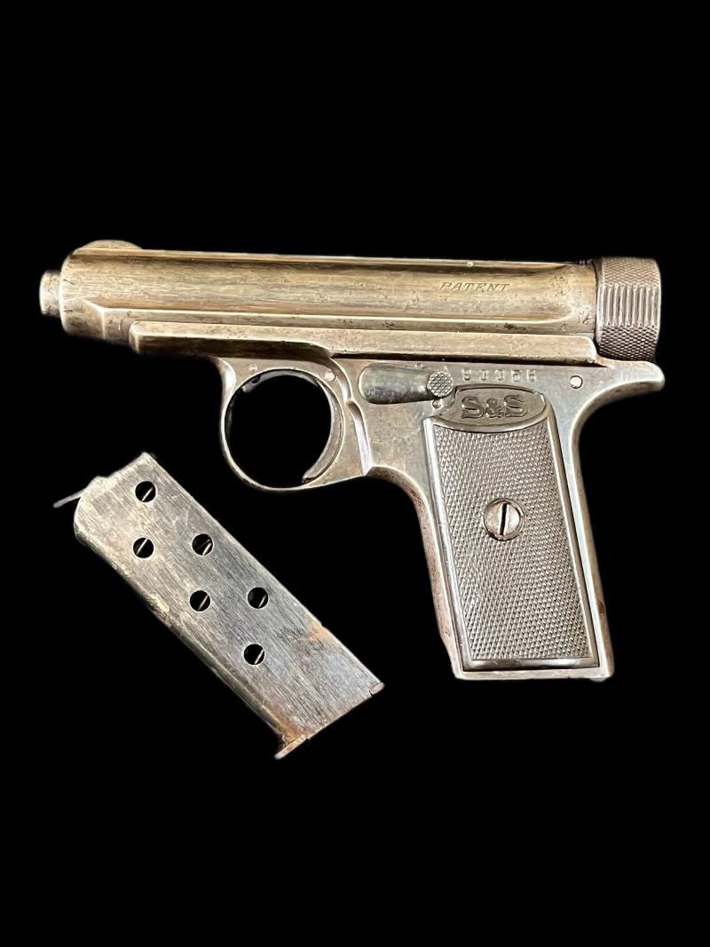 DEACTIVATED WW1 SAUER & SOHN M1913 PISTOL (OLD SPEC)