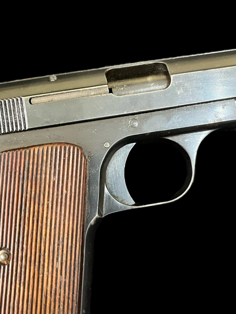 DEACTIVATED WW2 GERMAN P.MOD.37 FEMARU PISTOL (MATCHING) (EU DEACTIVATION)