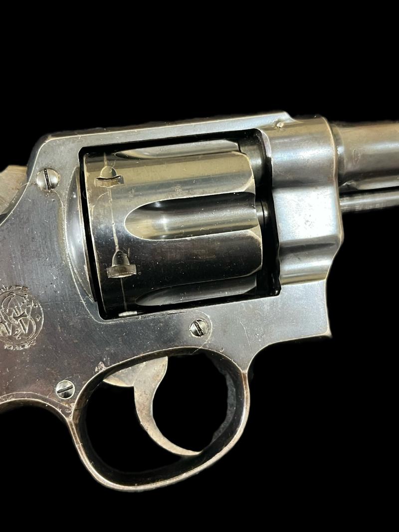 DEACTIVATED WW1 SMITH & WESSON .455 REVOLVER (MATCHING) (EU DEACTIVATION)