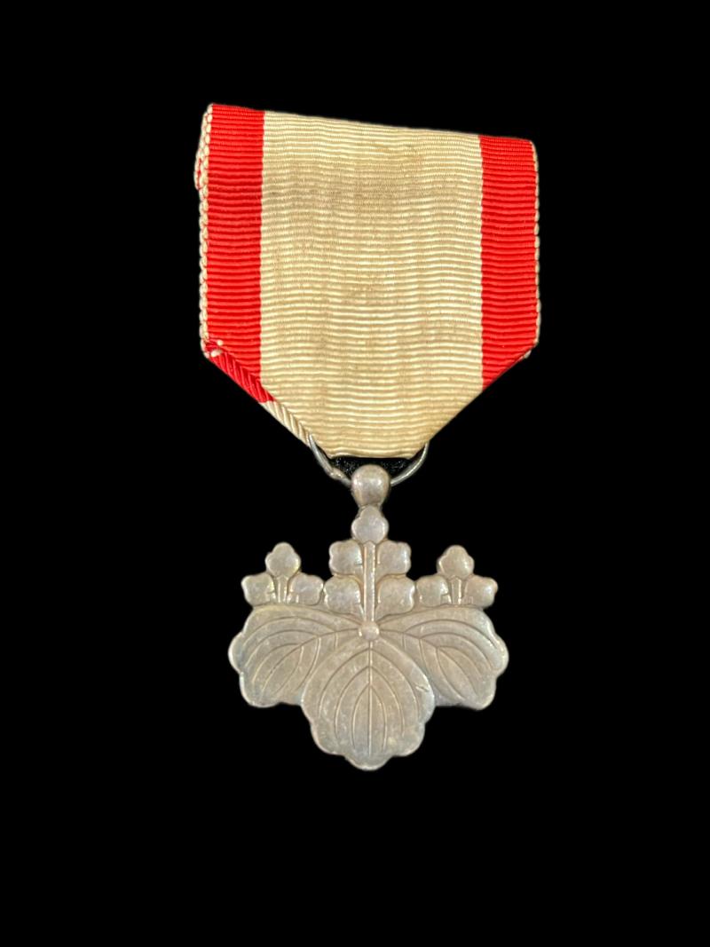 JAPANESE ORDER OF THE RISING SUN MEDAL