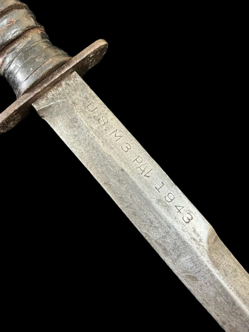 WW2 U.S. M3 PAL FIGHTING KNIFE