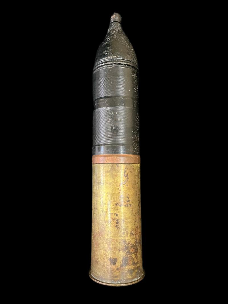 WW2 RUSSIAN 76.2MM HOLLOW CHARGE HE ANTI TANK ROUND (INERT)