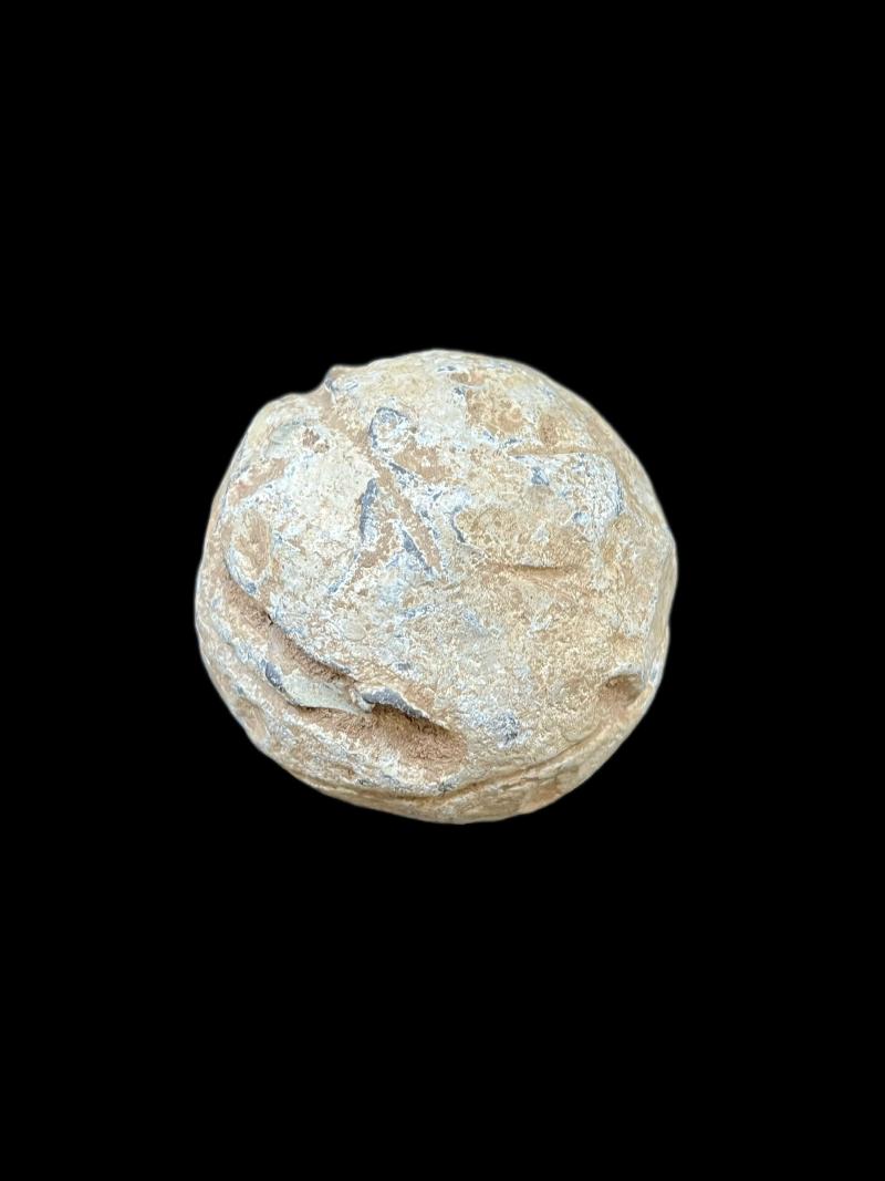 ENGLISH CIVIL WAR SMALL LEAD CANNON BALL