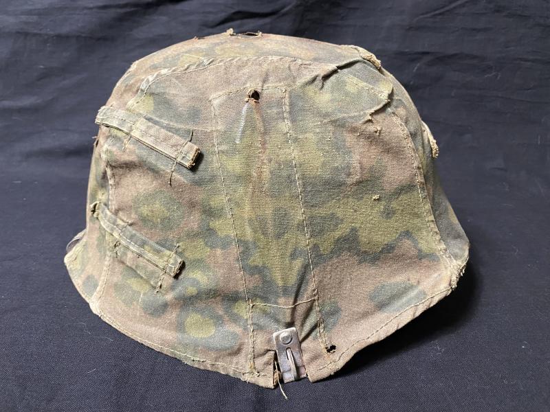 WW2 GERMAN WAFFEN-SS HELMET COVER