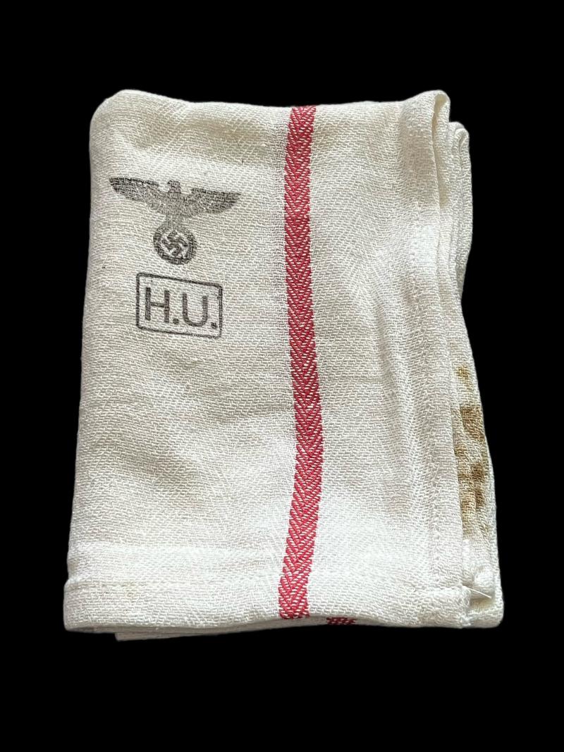REPRODUCTION WW2 GERMAN TOWEL