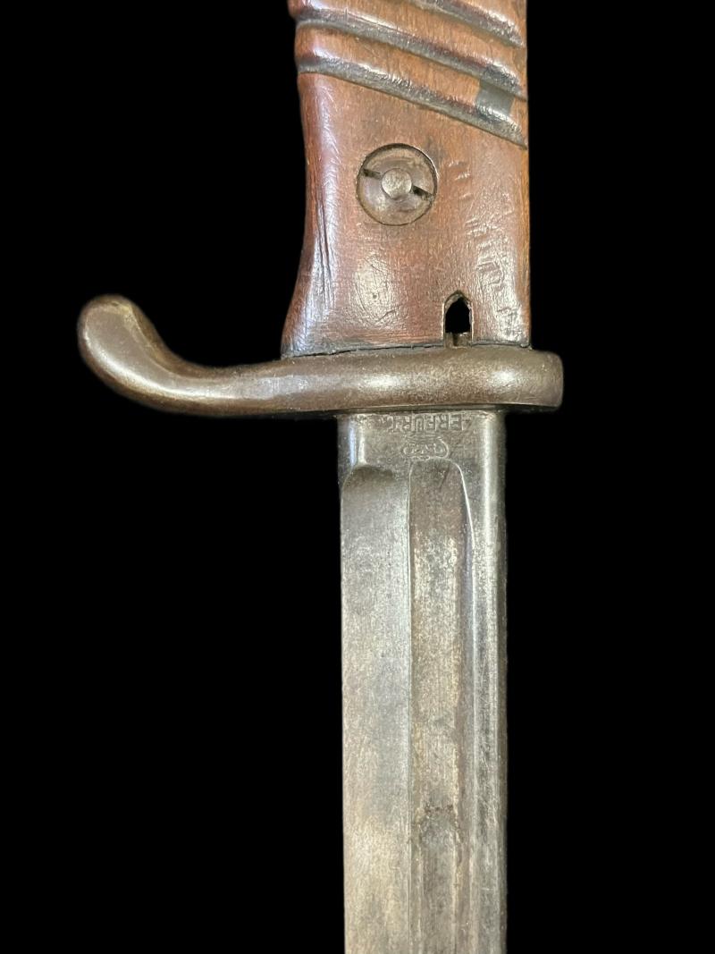 WW1 GERMAN S98 BAYONET AND SCABBARD
