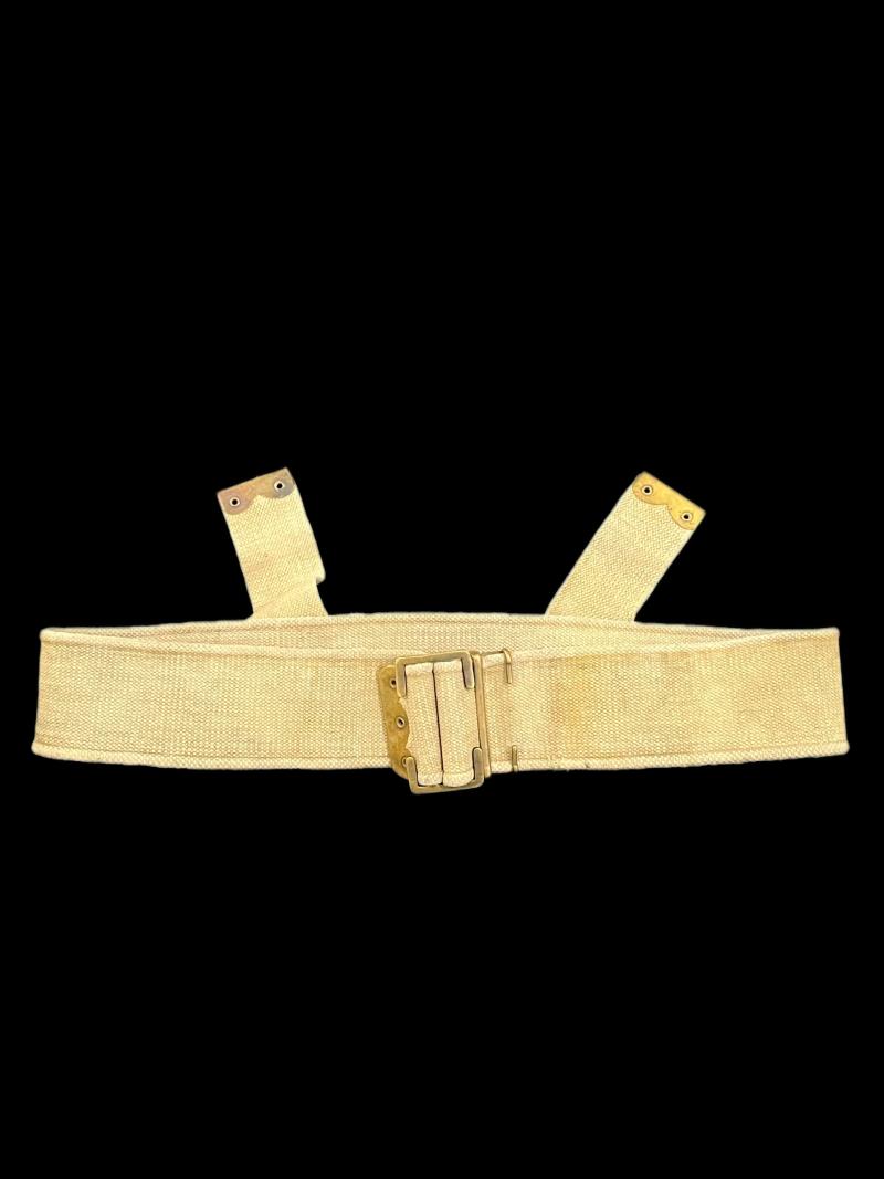 RARE WW1 ECONOMY 1908 PATTERN WEBBING BELT