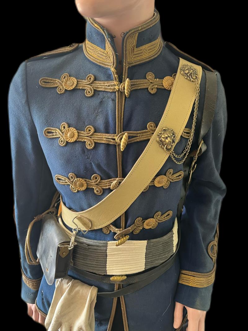 PREUSEN HUSAR UNDER KAISER WILHELM I UNIFORM SET (NR.7 (1ST RHEINISH)