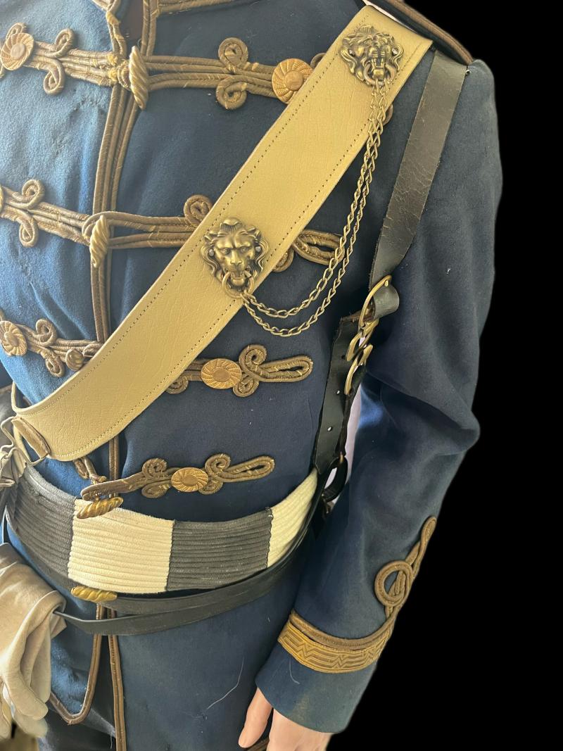 PREUSEN HUSAR UNDER KAISER WILHELM I UNIFORM SET (NR.7 (1ST RHEINISH)
