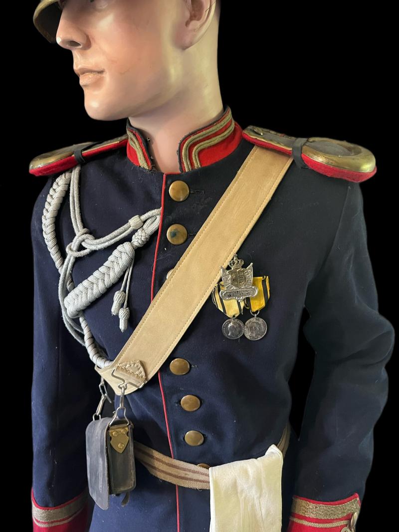 WURTTEMBERG LIEUTENANT CAVALRY RESERVE GARDE UNIFORM SET