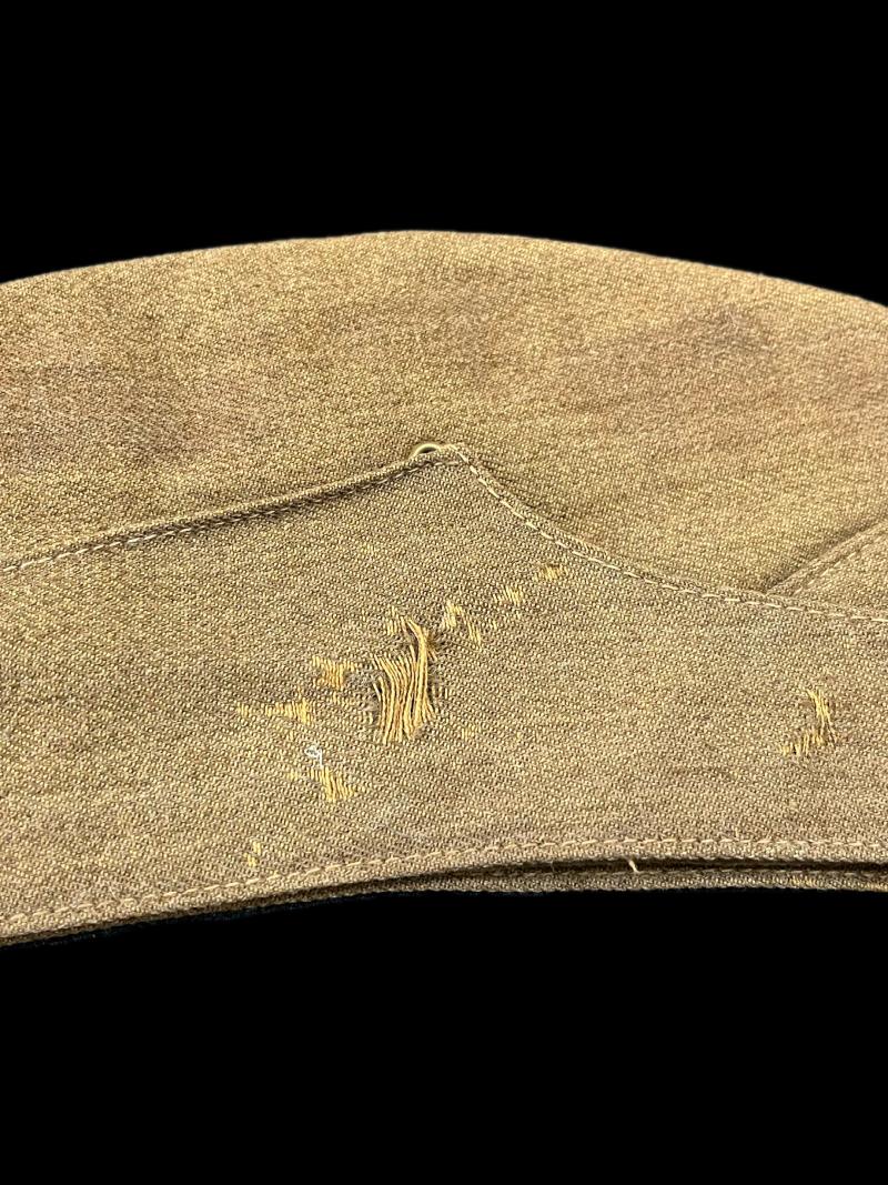 WW2 1940 DATED THE BUFFS OTHER RANKS SIDE CAP (ROYAL EAST KENT REGIMENT)