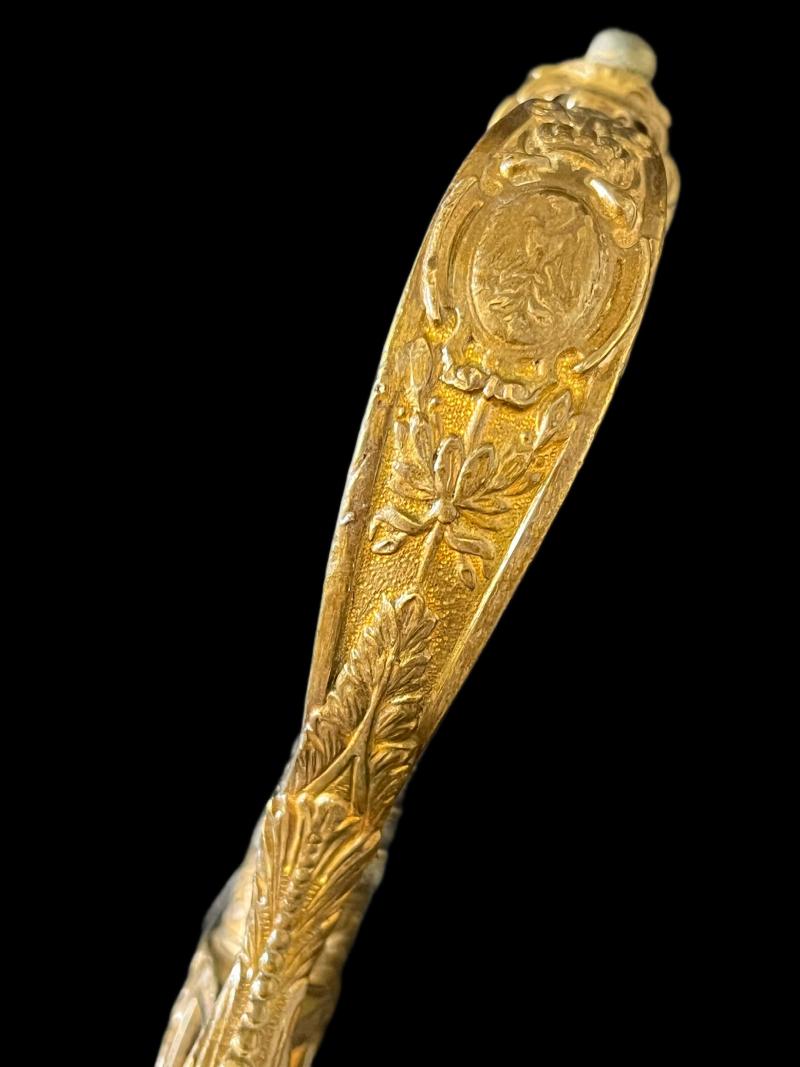 PRE WW1/WW1 GERMAN LION HEAD OFFICER'S SWORD (EISENHAUER)