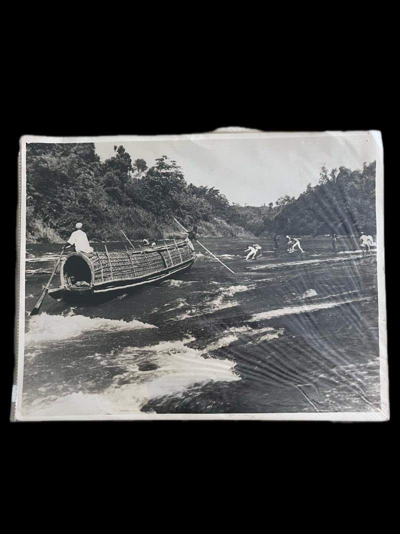 WW2 PICTURE OF BURMA SUPPLY ROAD THROUGH THE LUSHAI HILLS