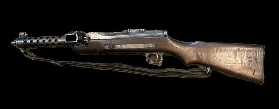 WW2 GERMAN 1942 MP34 SUB-MACHINE GUN (PRE EU/UK DEACTIVATION)